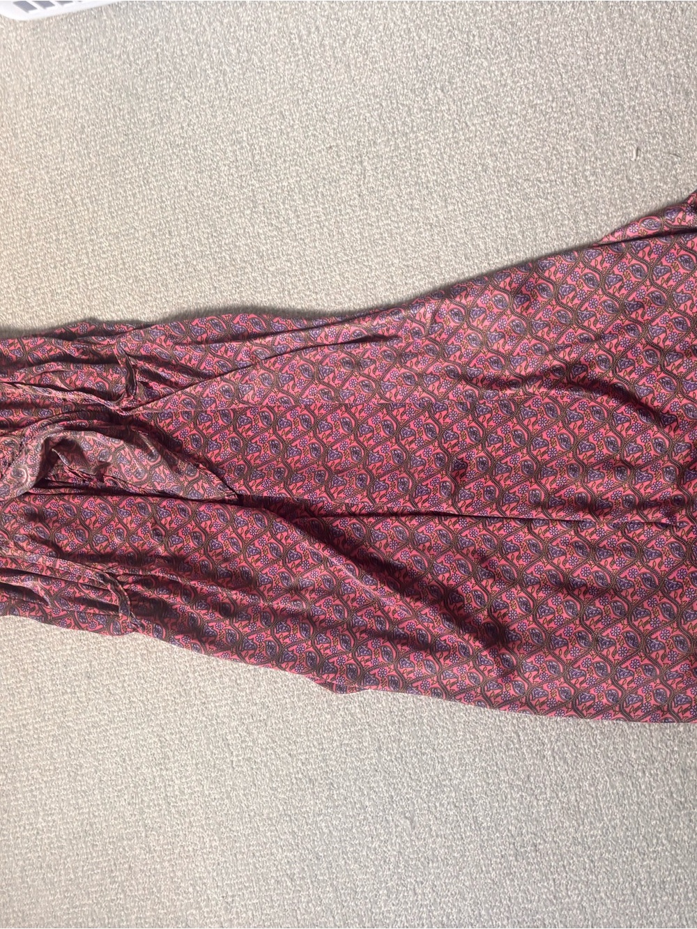 Penningtons Pink Floral Maxi Dress with pockets